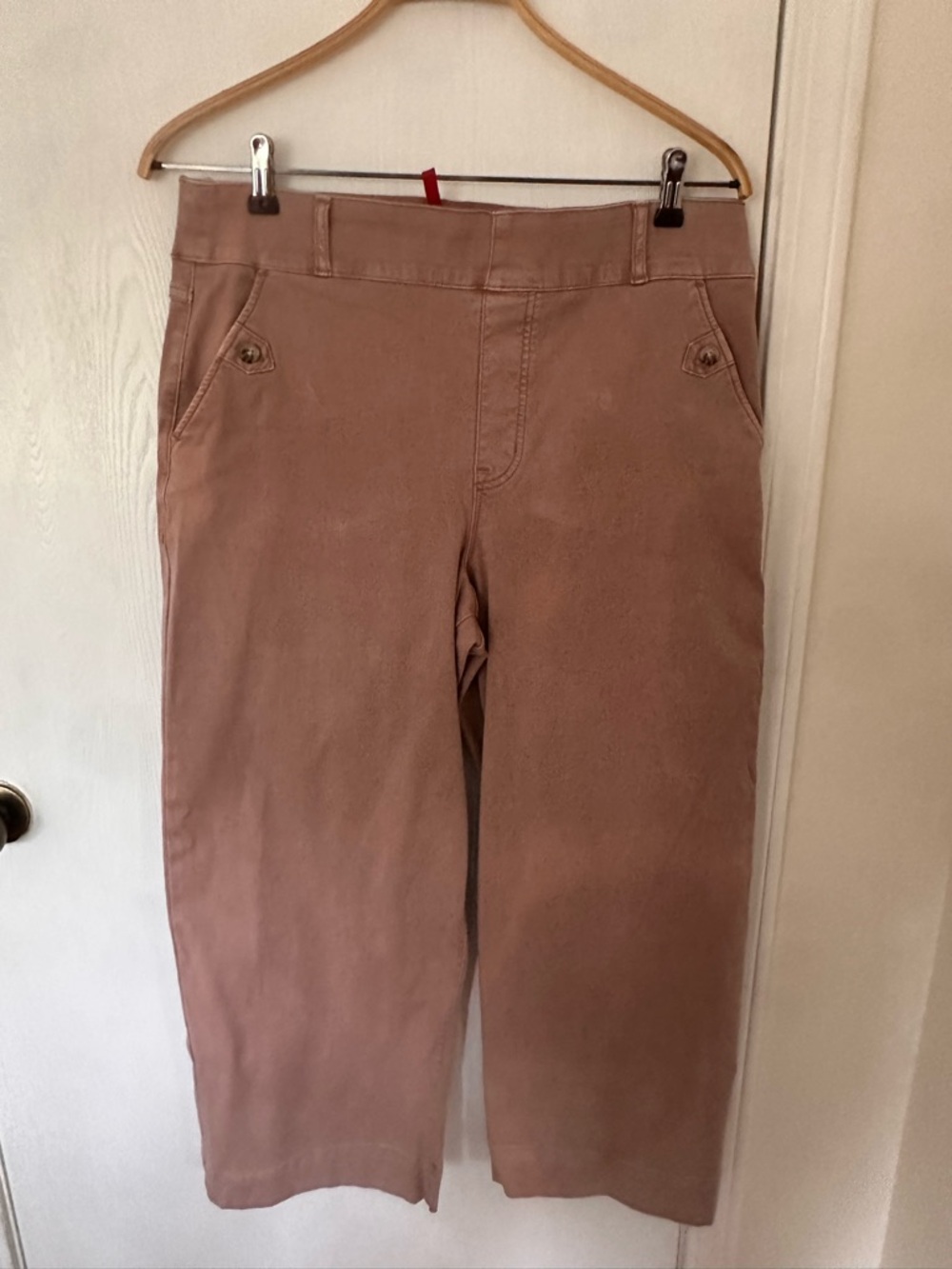 SPANKS Dusty Rose Cropped Casual Pants